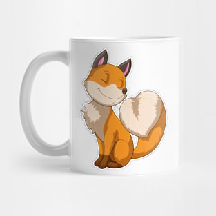 Fox with Heart Mug